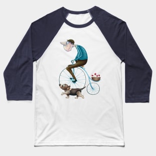 just riding my bike Baseball T-Shirt